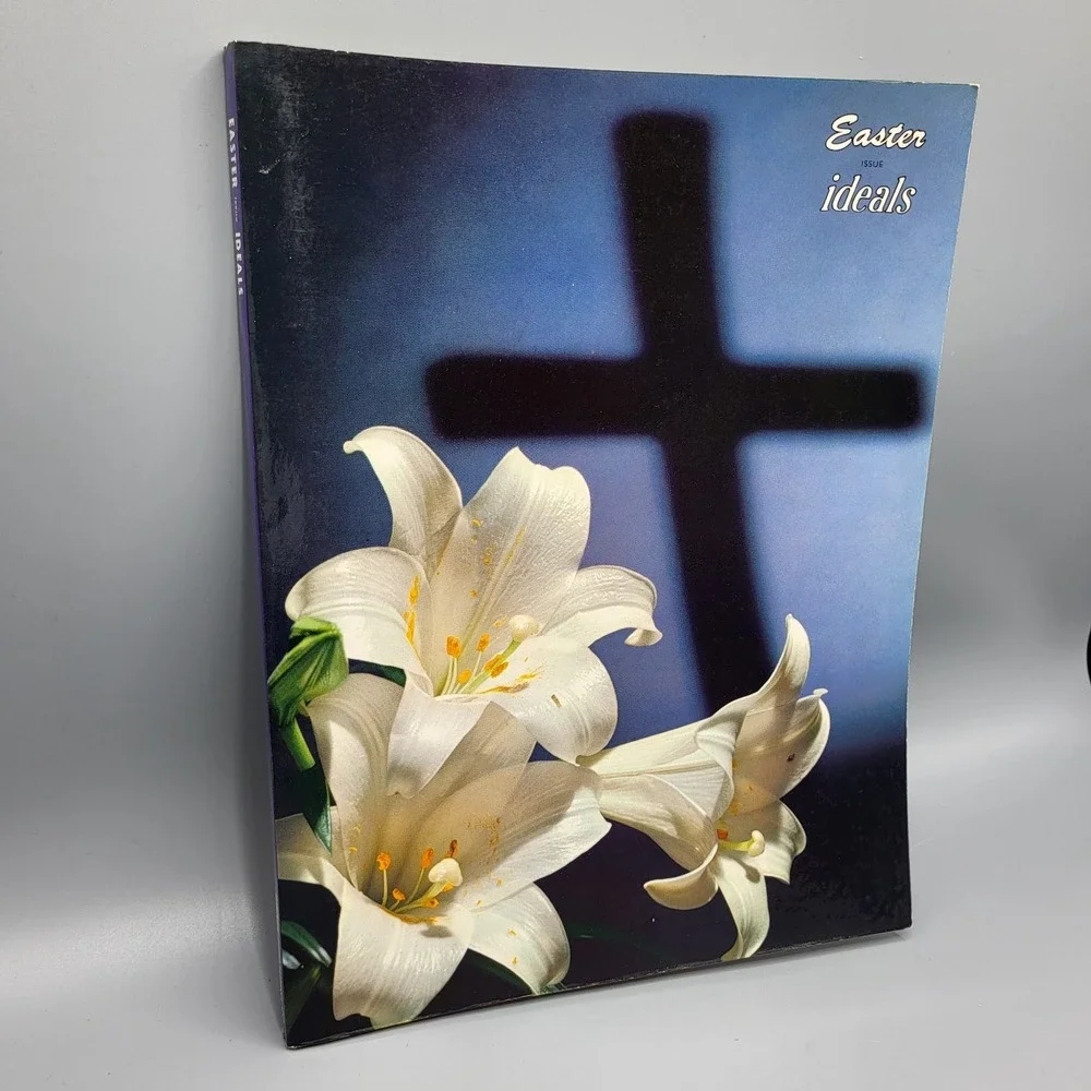 Vintage Ideals Easter 1963 Magazine Vol.20 No.2 March Spring Poetry Poems Family